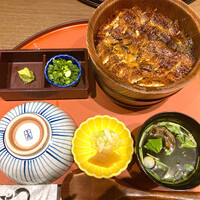 うなぎ和食  しら河 今池ガスビル店 - 上ひつまぶし、きも吸い