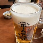 야키톤·오뎅 마스야 히로시마 에키마에 코우진마치점 - 생맥주(대)