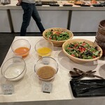 BUB RESORT Chosei Village - 夕飯のサラダ