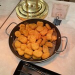 BUB RESORT Chosei Village - 夕飯、キッズコーナーのナゲット