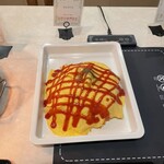 BUB RESORT Chosei Village - 夕飯、キッズコーナーにオムライス