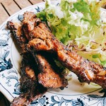 再度山荘 - スペアリブ小2本