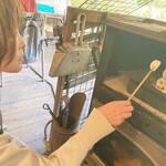 再度山荘 - マシュマロを