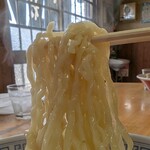 松食堂 - モチモチ感マックスの中太麺