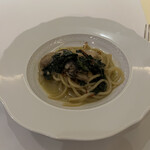 リストランテ アクアパッツァ - 牡蠣のパスタ