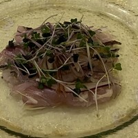 リストランテ アクアパッツァ - クロムツのカルパッチョ