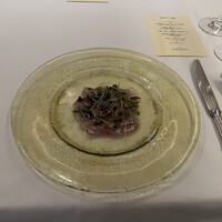 リストランテ アクアパッツァ - クロムツのカルパッチョ