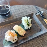 チャイナシャドー - ✨チャイナシャドー特製創作寿司✨この頃にはすでに満腹