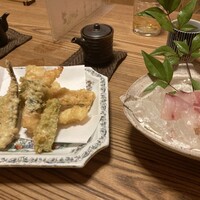 ろっこん - 天ぷらもサクサクです