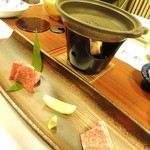 味川 - 目の前で焼くとにおいがたまりません