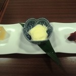 味川 - デザート三種盛