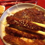 かつ亭　おし田 - 細切りだね！