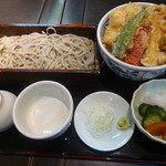 手打ち蕎麦 銀杏 - 穴子丼御膳