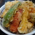 手打ち蕎麦 銀杏 - 穴子丼