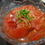 手打ち蕎麦 銀杏 - とまとそばアップ