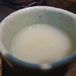 手打ち蕎麦 銀杏 - 濃厚系蕎麦湯