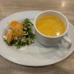 ペルー料理 エルプエルト - 【ランチ】スープ、サラダ