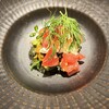 RISTORANTE IL NODO - PRIMAVERA〜春〜燻製したムール貝、トマト、クスクスなどをハーブでまとめて