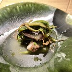 RISTORANTE IL NODO - VPOLE〜海と畑と山〜平目、畑のネギ、山のせり、菜の花、蕗の薹