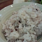 たもり - 黒米入りご飯