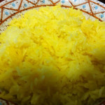 ターメリック？サフラン？ライス