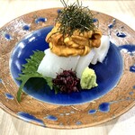 旬菜和味 - 針いか、うに