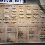 サンドイッチファクトリー・オー・シー・エム - メニュー