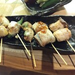 個室 野菜巻き串と焼き鳥 博多巻きんしゃい - 