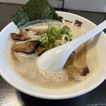 吉兆夢 - 料理写真:白ラーメンこってり(^o^)