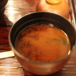 まるは食堂 - 味噌汁