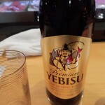 築地すし - 瓶ビール