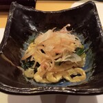 築地すし - お通し