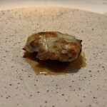 ジュエーメ - しいたけ、熊肉のミンチ、リコッタチーズ