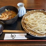 うどん屋  開都 - 武蔵野肉うどん(ざる)単品＋麺の大盛　1,130円＋150円