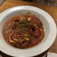 パージナ イタリアン ファイアワークス プラス カフェ ～薪焼きイタリアンとワイン～ - ヤリイカの薪窯一本焼き