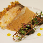 アマラントス - ディナーコース 36300円 の白甘鯛 ホタルイカ ブイヤベース