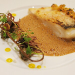 アマラントス - ディナーコース 36300円 の白甘鯛 ホタルイカ ブイヤベース