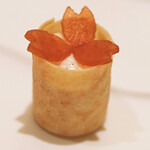 アマラントス - ディナーコース 36300円 の春巻き