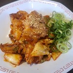 来来亭 - 豚キムチ(定食セット)