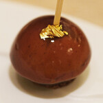 アマラントス - ディナーコース 36300円 のフォアグラ