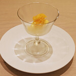 アマラントス - ディナーコース 36300円 の八丈島フルーツレモン