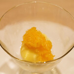 アマラントス - ディナーコース 36300円 の八丈島フルーツレモン