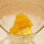 アマラントス - ディナーコース 36300円 の八丈島フルーツレモン