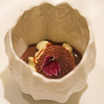 アマラントス - ディナーコース 36300円 のショコラ キャラメル マスカルポーネ