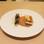 アマラントス - ディナーコース 36300円 の白甘鯛 ホタルイカ ブイヤベース