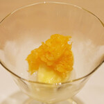 アマラントス - ディナーコース 36300円 の八丈島フルーツレモン