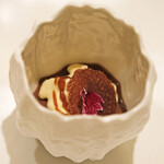 アマラントス - ディナーコース 36300円 のショコラ キャラメル マスカルポーネ