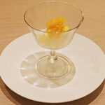 アマラントス - ディナーコース 36300円 の八丈島フルーツレモン