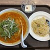 中華旬菜 レッドクリフ - 担々麺と半チャーハンセット