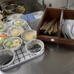 県立総合医療センター スカイレストラン - お好みの小鉢を1品選べます。